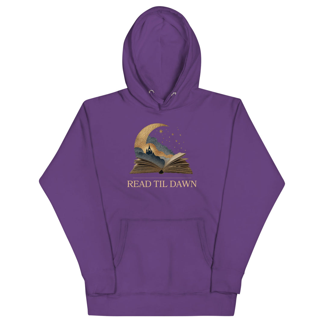Read Til Dawn (Front Design) Premium Hoodie - Read Til Dawn