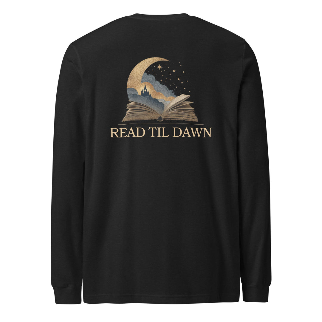 Read Til Dawn Long - Sleeve T-Shirt - Read Til Dawn