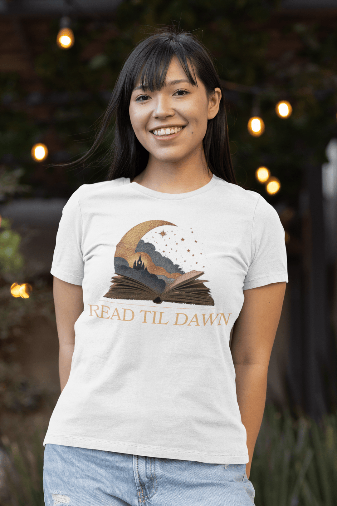 Read Til Dawn Long - Sleeve T-Shirt - Read Til Dawn