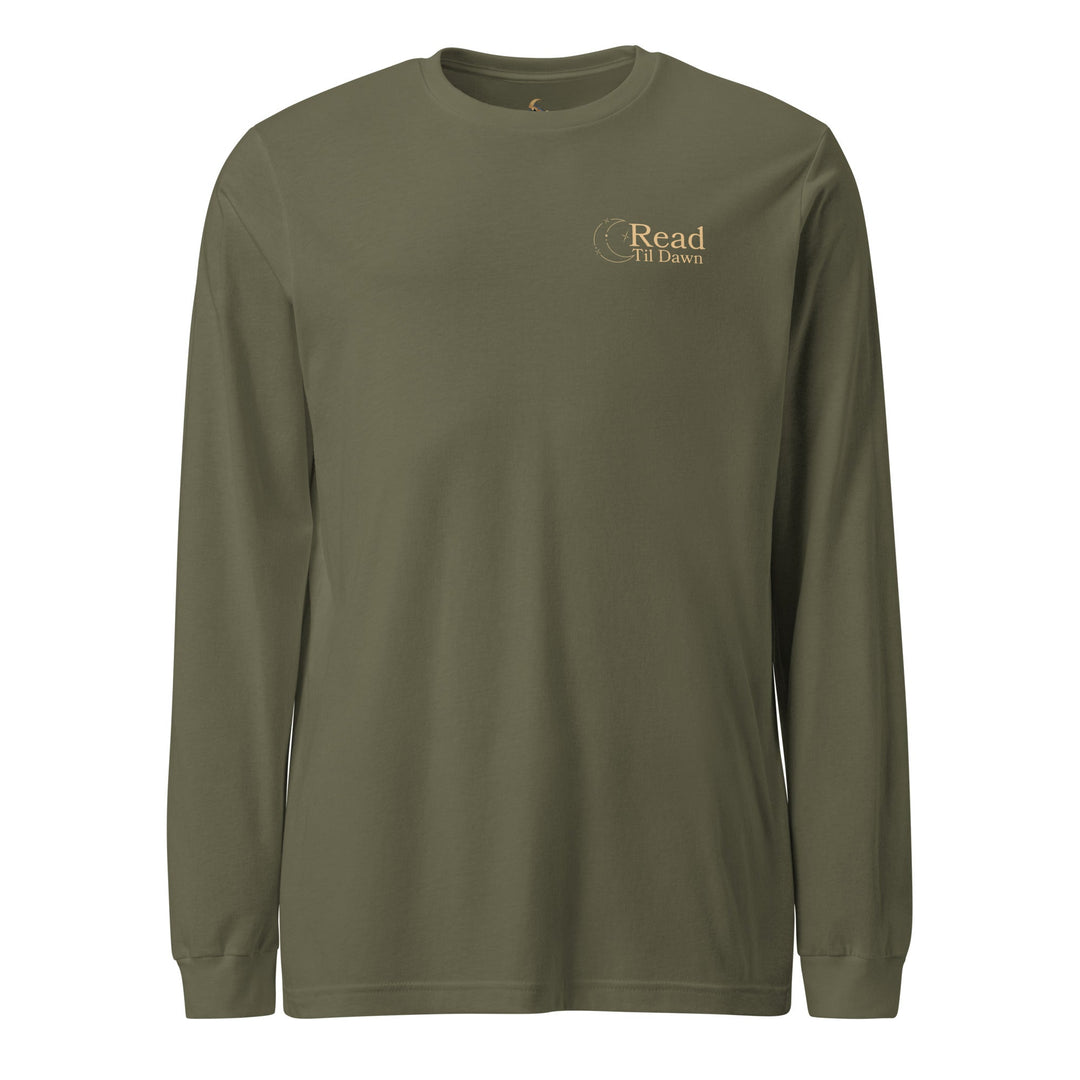 Read Til Dawn Long - Sleeve T-Shirt - Read Til Dawn