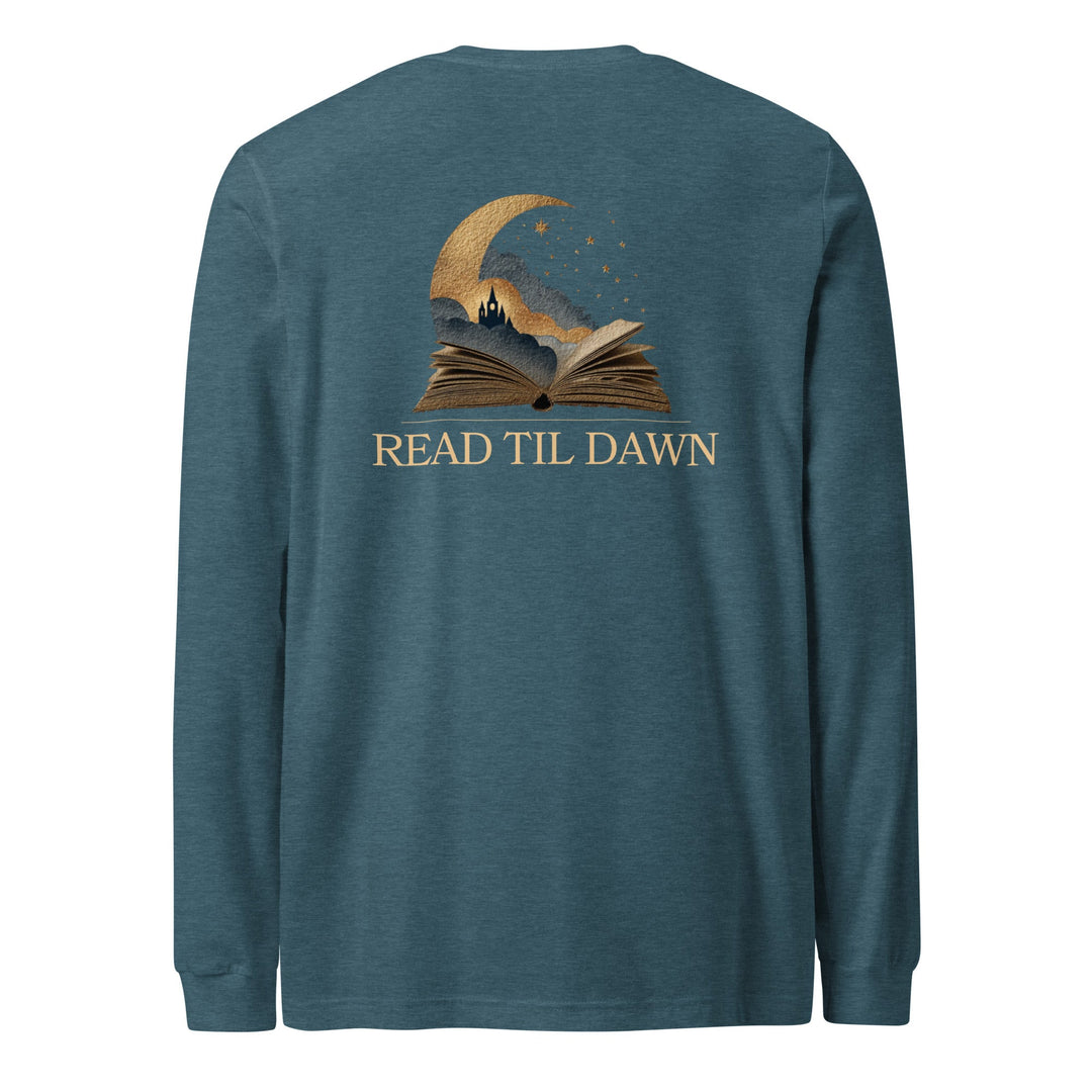 Read Til Dawn Long - Sleeve T-Shirt - Read Til Dawn