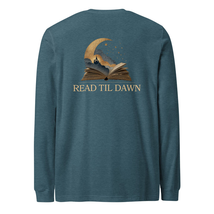 Read Til Dawn Long - Sleeve T-Shirt - Read Til Dawn