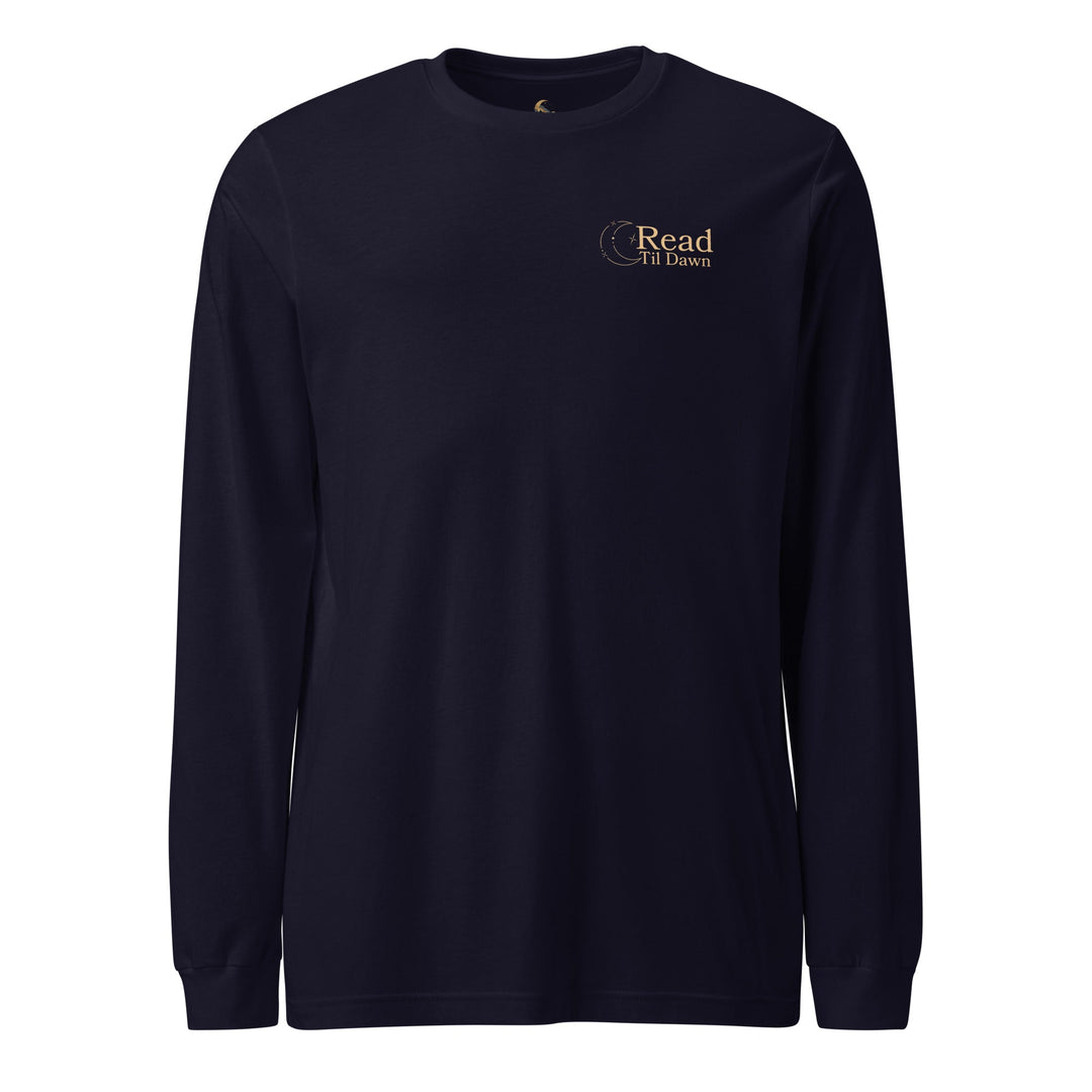 Read Til Dawn Long - Sleeve T-Shirt - Read Til Dawn