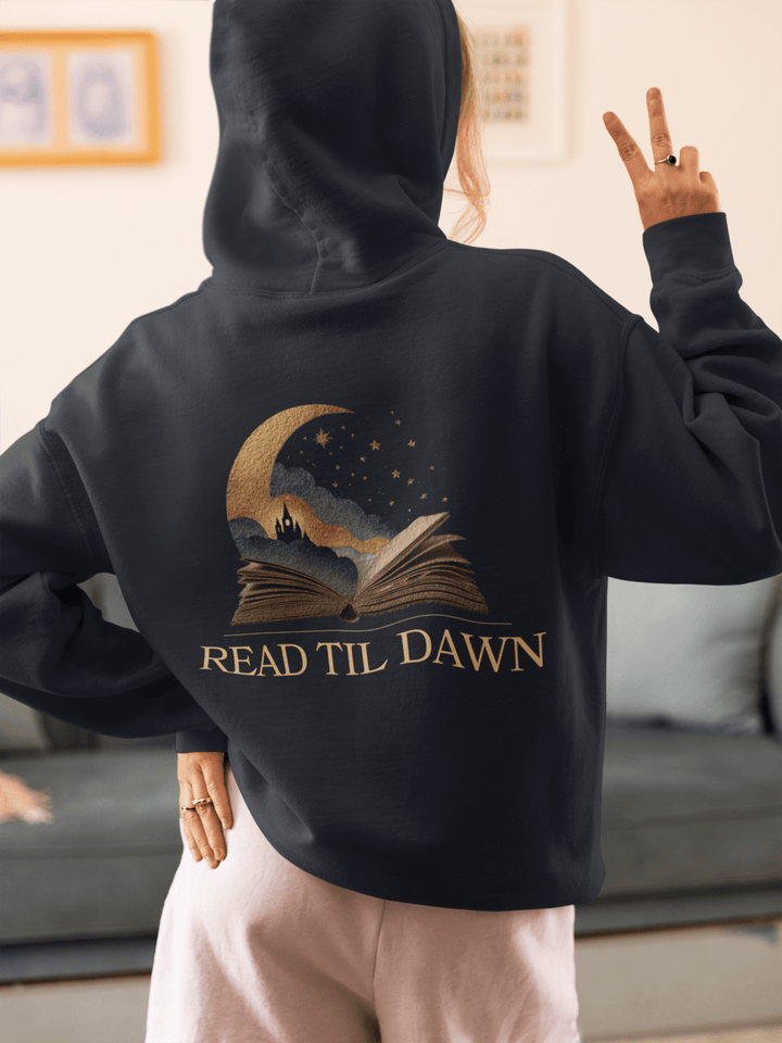 Read Til Dawn Premium Hoodie - Read Til Dawn