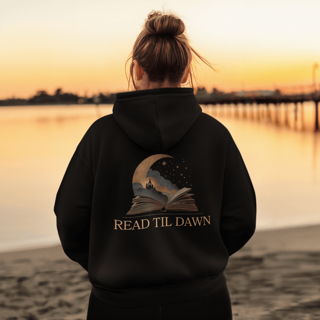Read Til Dawn Premium Hoodie - Read Til Dawn