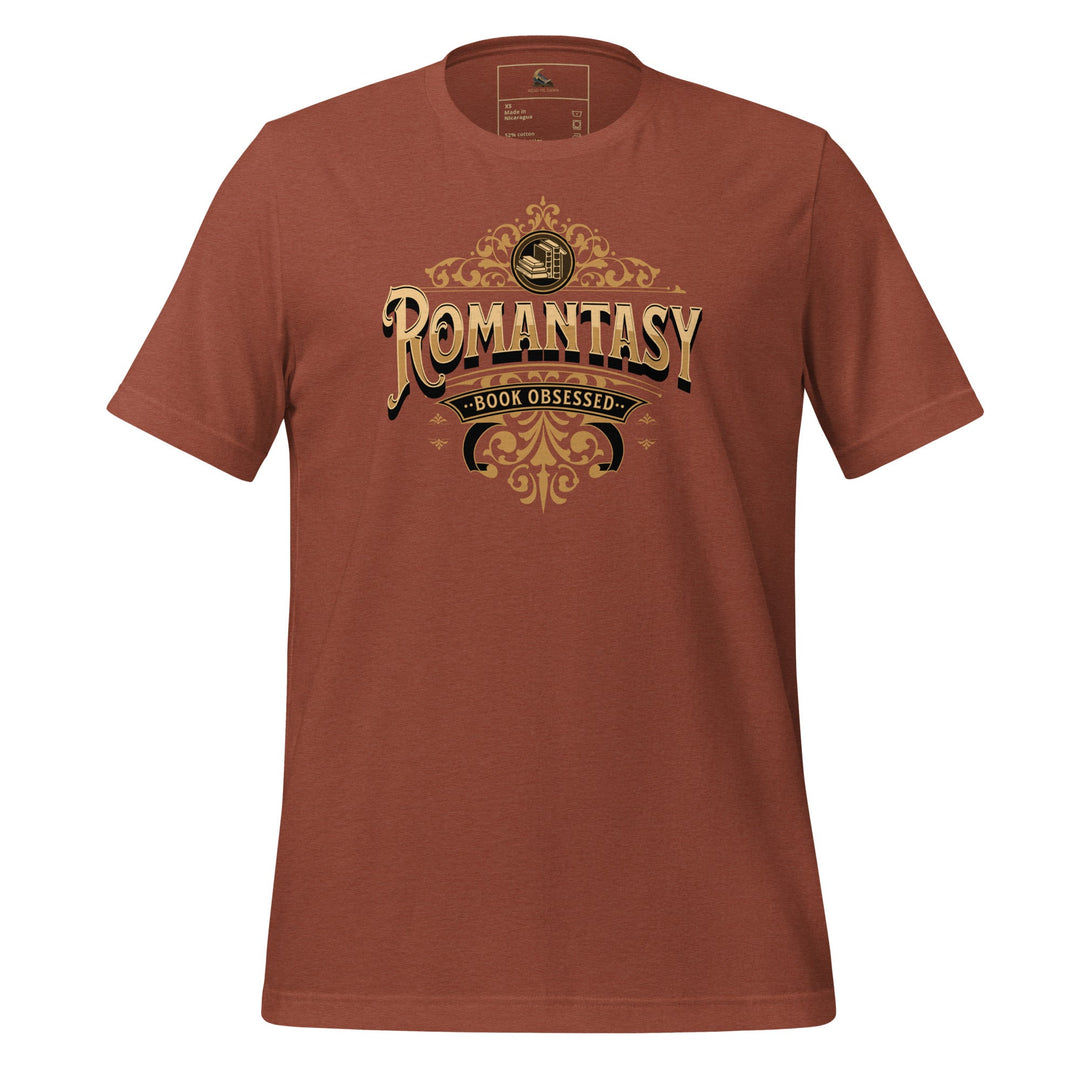 Romantasy Book Obsessed Short - Sleeve T-Shirt - Read Til Dawn