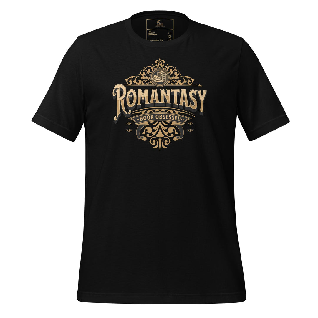 Romantasy Book Obsessed Short - Sleeve T-Shirt - Read Til Dawn