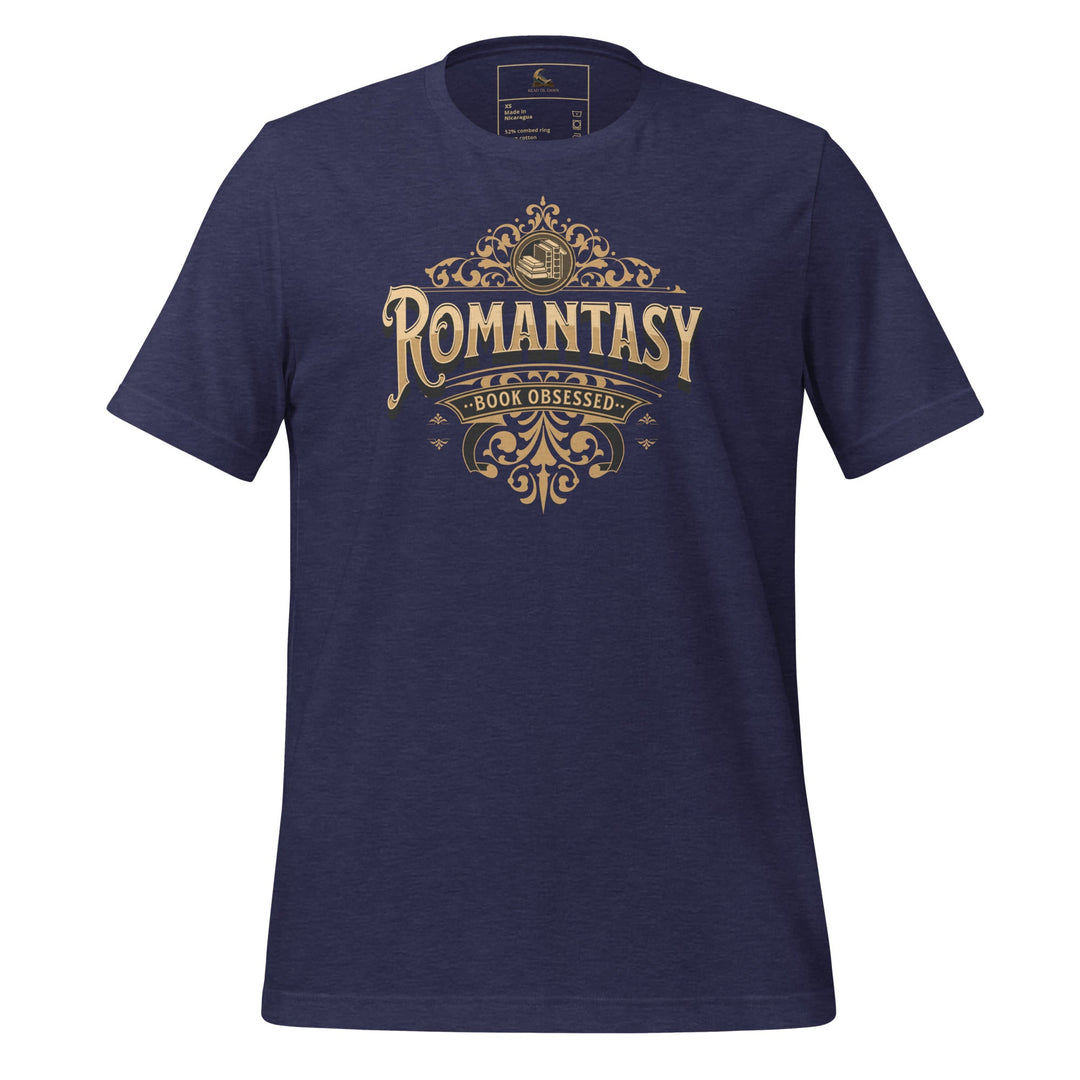 Romantasy Book Obsessed Short - Sleeve T-Shirt - Read Til Dawn