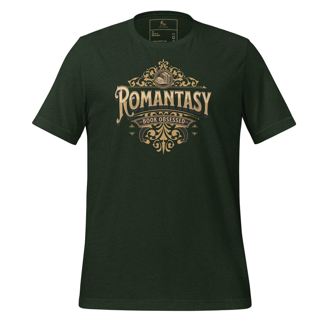 Romantasy Book Obsessed Short - Sleeve T-Shirt - Read Til Dawn