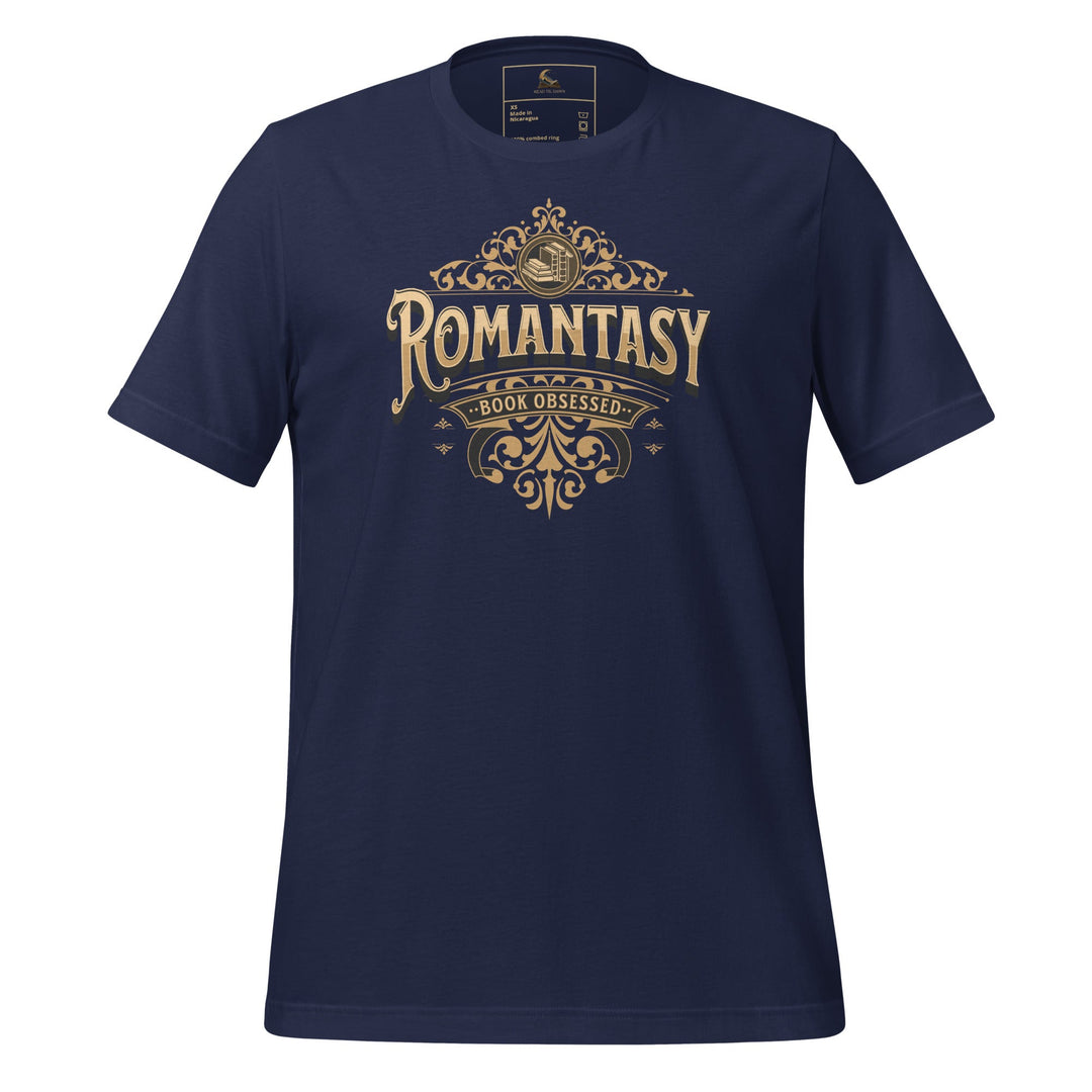 Romantasy Book Obsessed Short - Sleeve T-Shirt - Read Til Dawn