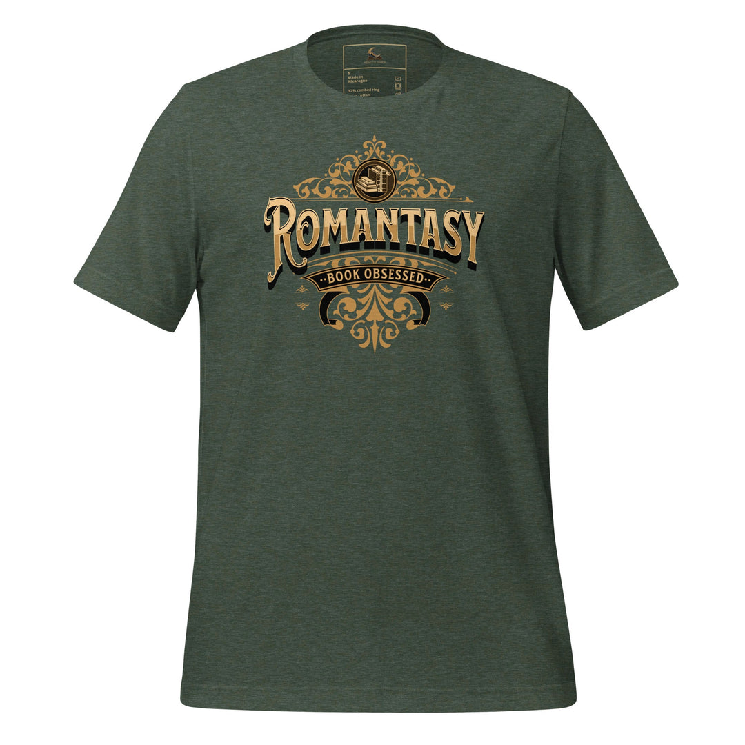 Romantasy Book Obsessed Short - Sleeve T-Shirt - Read Til Dawn