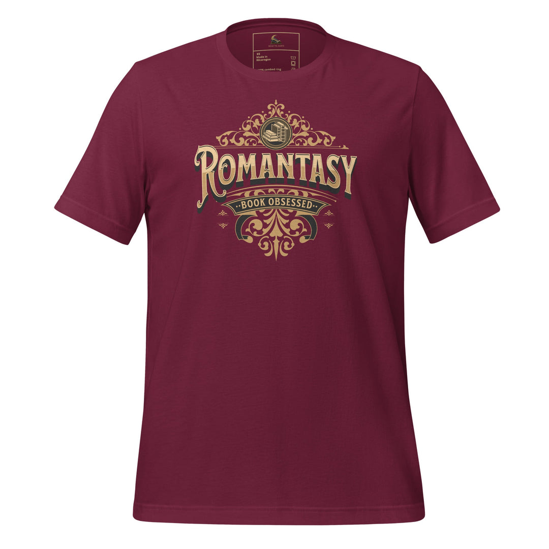 Romantasy Book Obsessed Short - Sleeve T-Shirt - Read Til Dawn