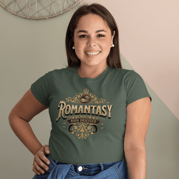 Romantasy Book Obsessed Short - Sleeve T-Shirt - Read Til Dawn