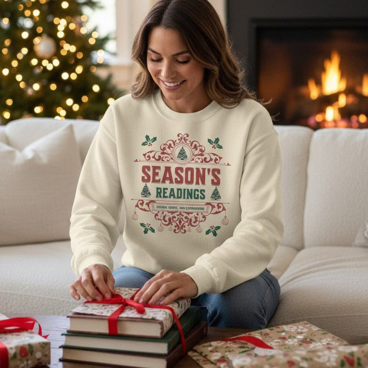 Season's Readings Premium Sweatshirt - Read Til Dawn