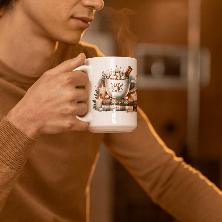 Slow Burn Book Club Mug (15oz) - Read Til Dawn