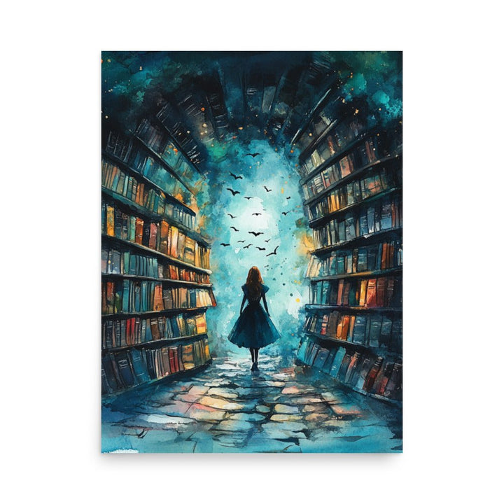 Stepping Into a Story Premium Poster - Milady's Mythical Market