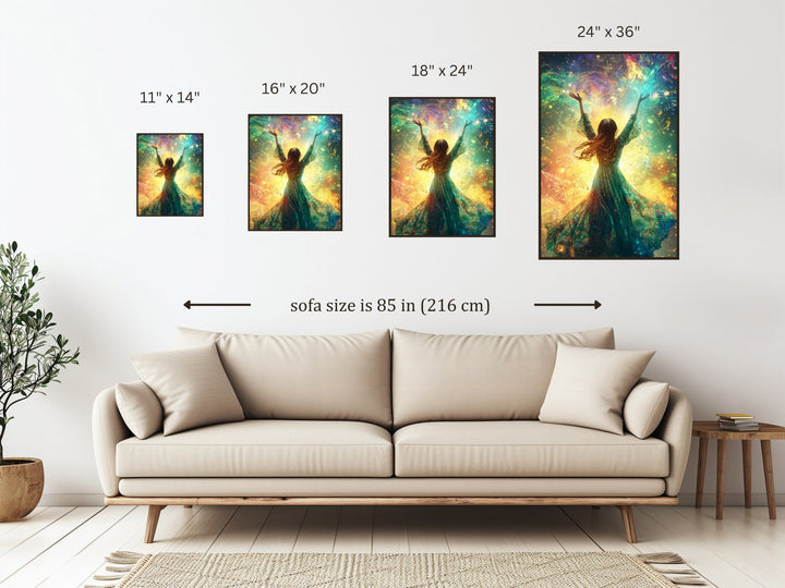 Surge of Magic Poster Premium Luster Poster - Milady's Mythical Market