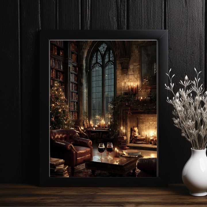 Tales by the Fireside Premium Poster - Read Til Dawn