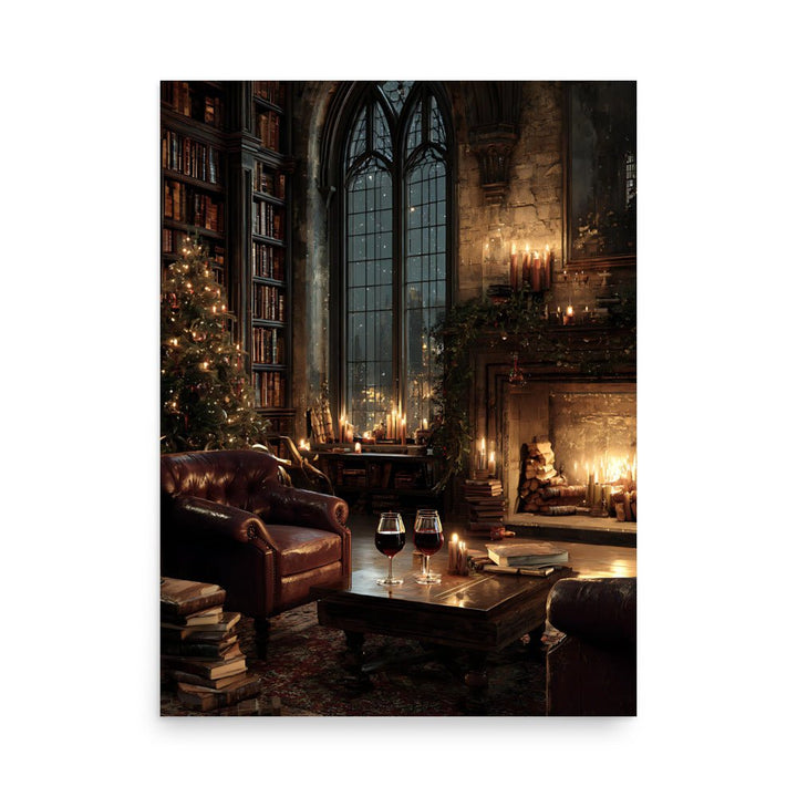 Tales by the Fireside Premium Poster - Read Til Dawn