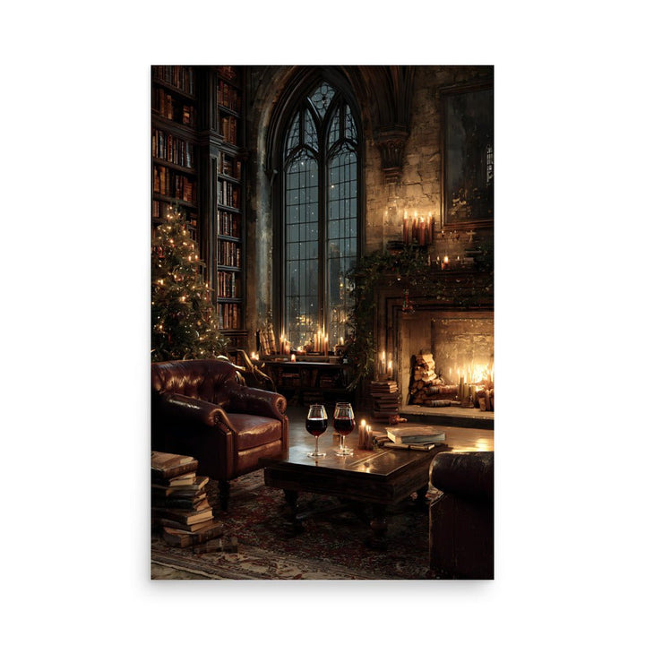Tales by the Fireside Premium Poster - Read Til Dawn