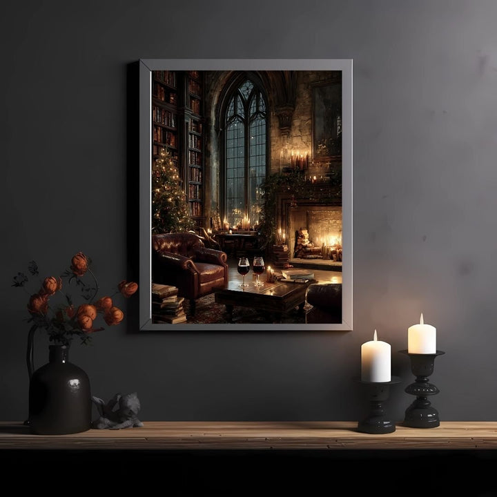 Tales by the Fireside Premium Poster - Read Til Dawn