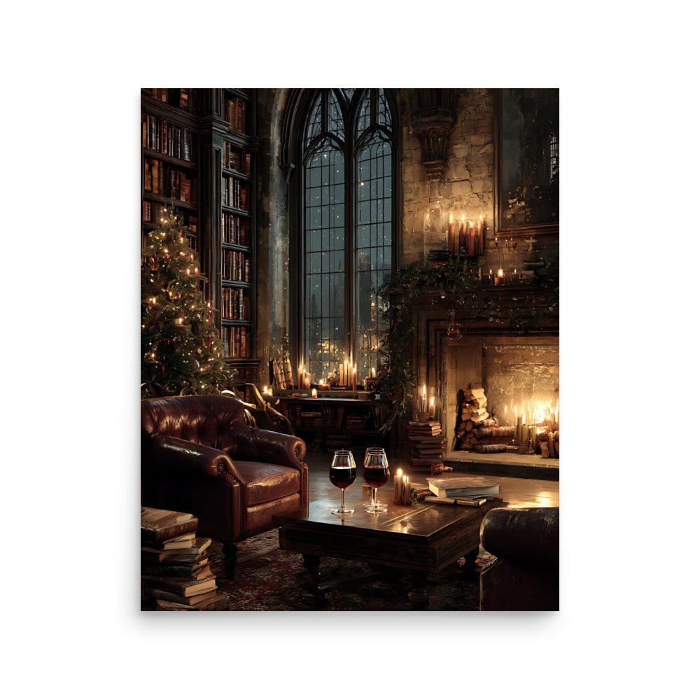 Tales by the Fireside Premium Poster - Read Til Dawn