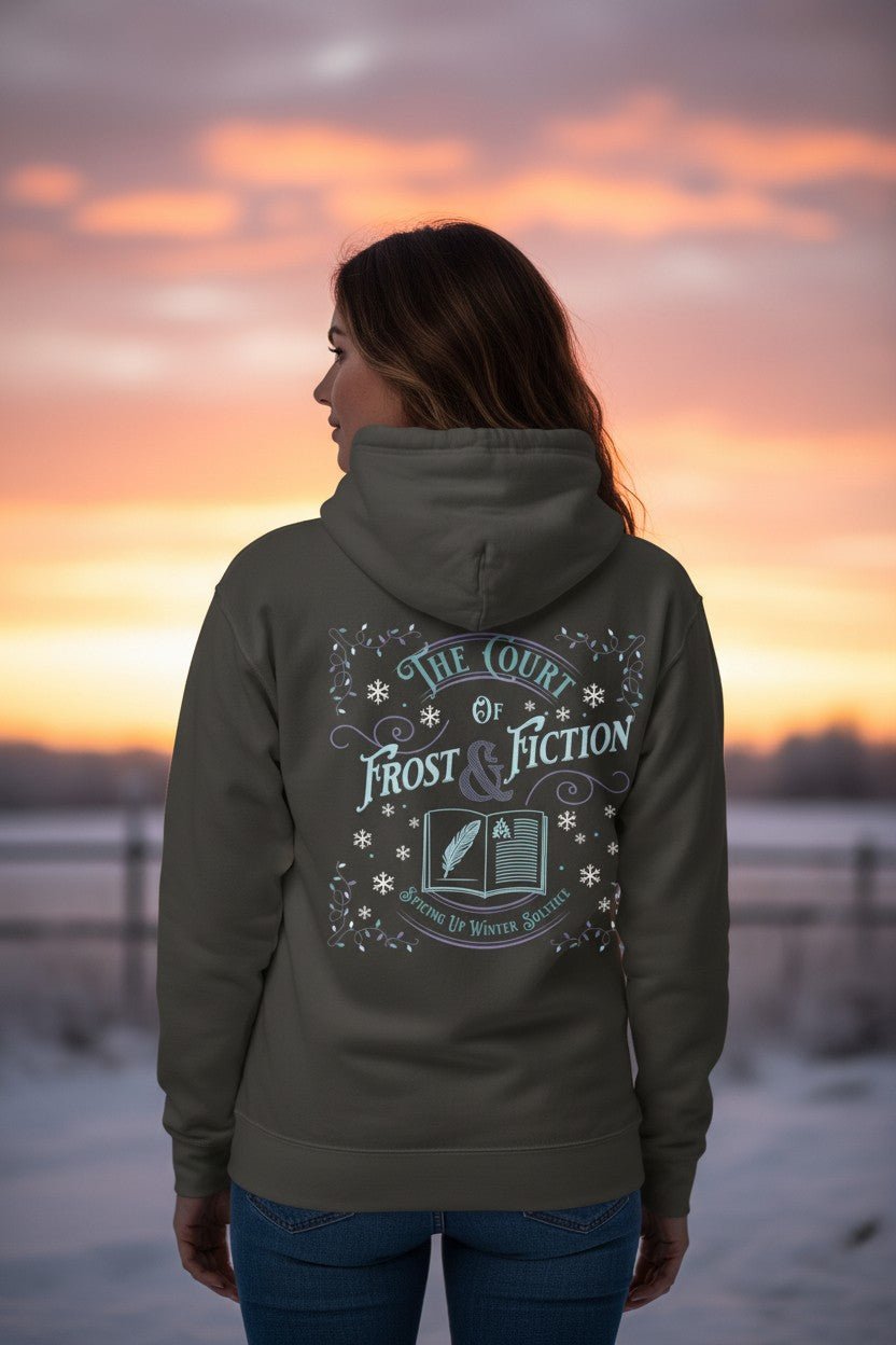 The Court of Frost & Fiction Premium Hoodie - Read Til Dawn