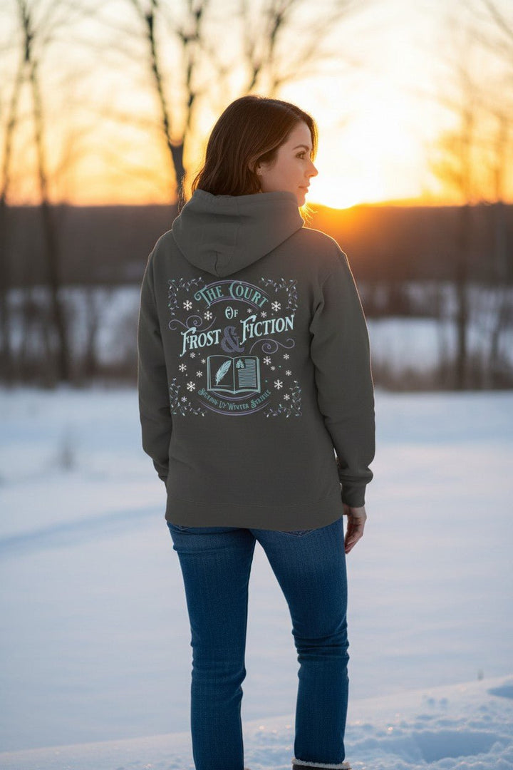 The Court of Frost & Fiction Premium Hoodie - Read Til Dawn