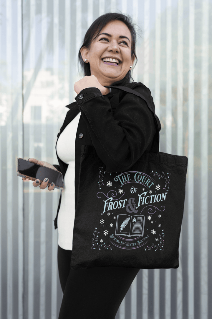The Court of Frost & Fiction Tote Bag - Read Til Dawn