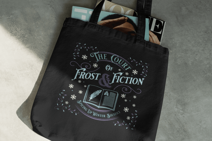 The Court of Frost & Fiction Tote Bag - Read Til Dawn