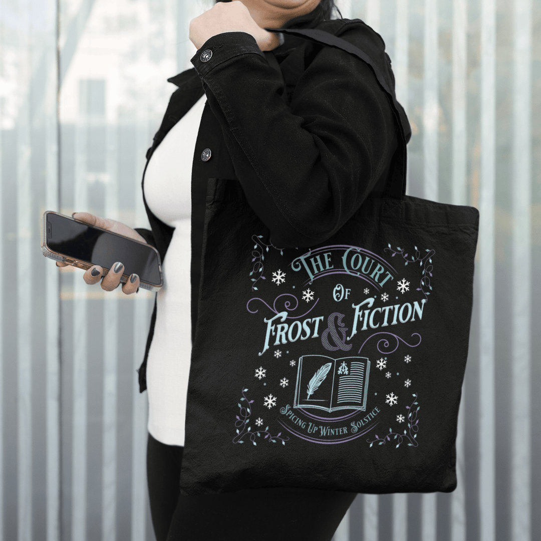 The Court of Frost & Fiction Tote Bag - Read Til Dawn