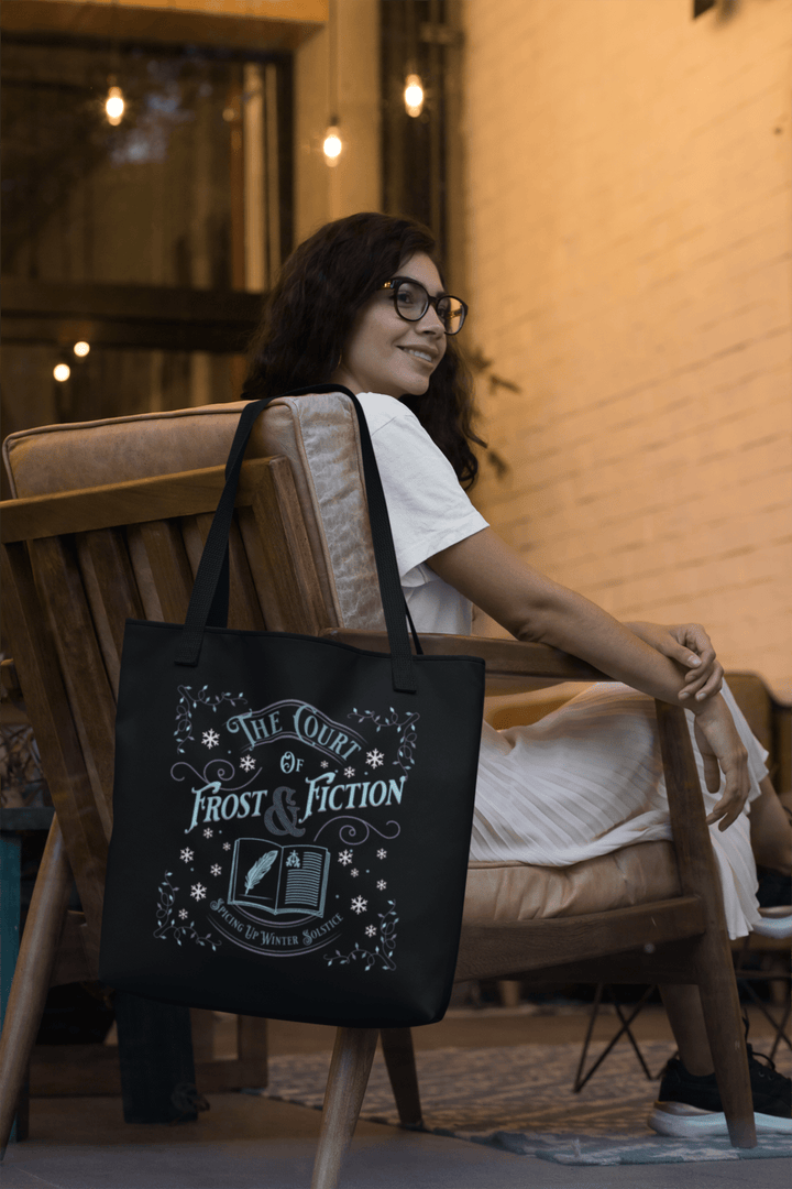The Court of Frost & Fiction Tote Bag - Read Til Dawn
