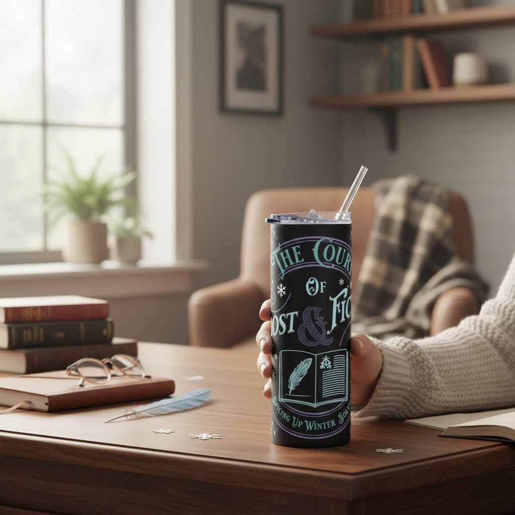 The Court of Frost & Fiction Tumbler - Read Til Dawn