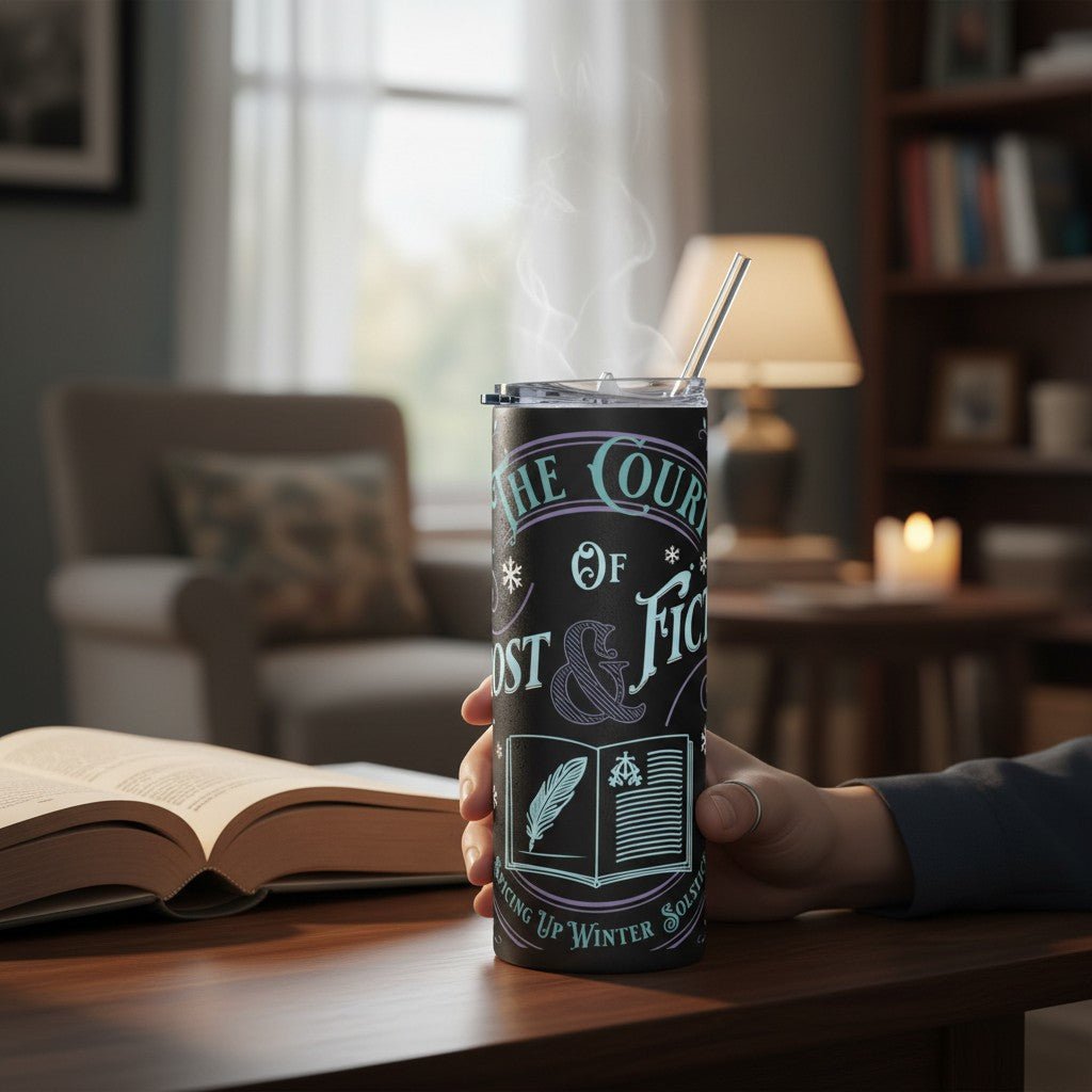 The Court of Frost & Fiction Tumbler - Read Til Dawn