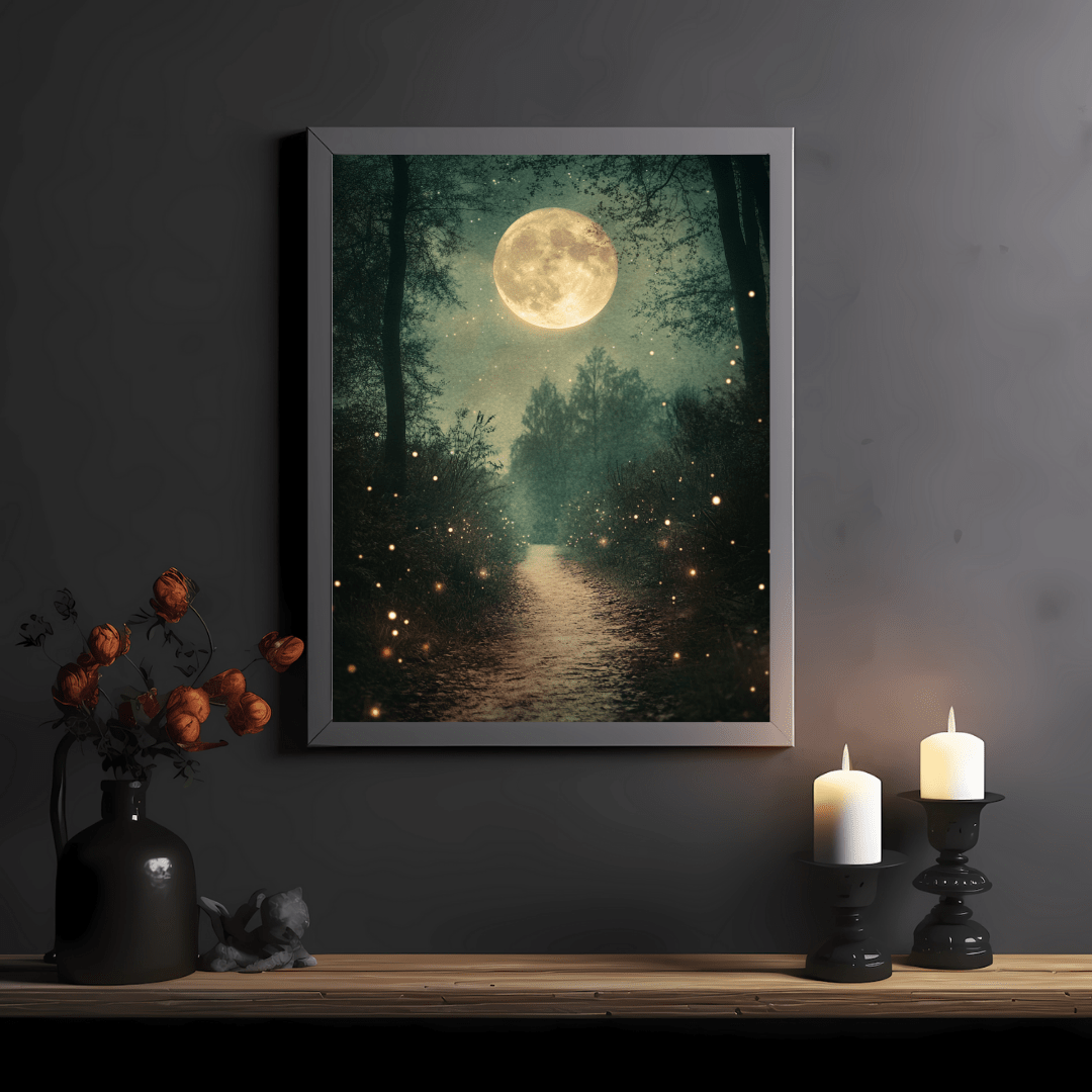 The Enchanted Trail Premium Luster Poster - Milady's Mythical Market