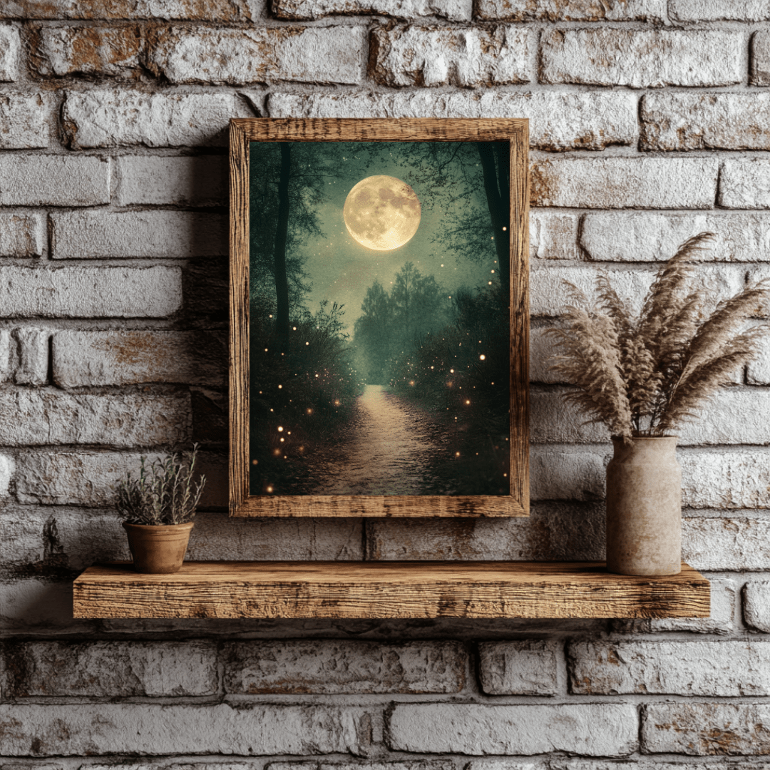 The Enchanted Trail Premium Luster Poster - Milady's Mythical Market