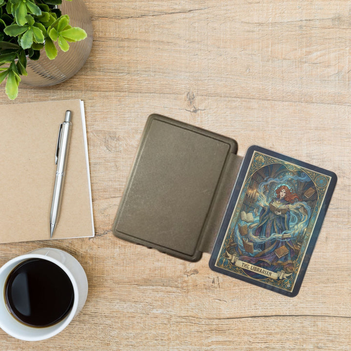 The Librarian Romantasy Kindle Case - Read Til Dawn