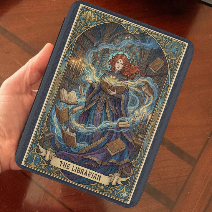The Librarian Romantasy Kindle Case - Read Til Dawn