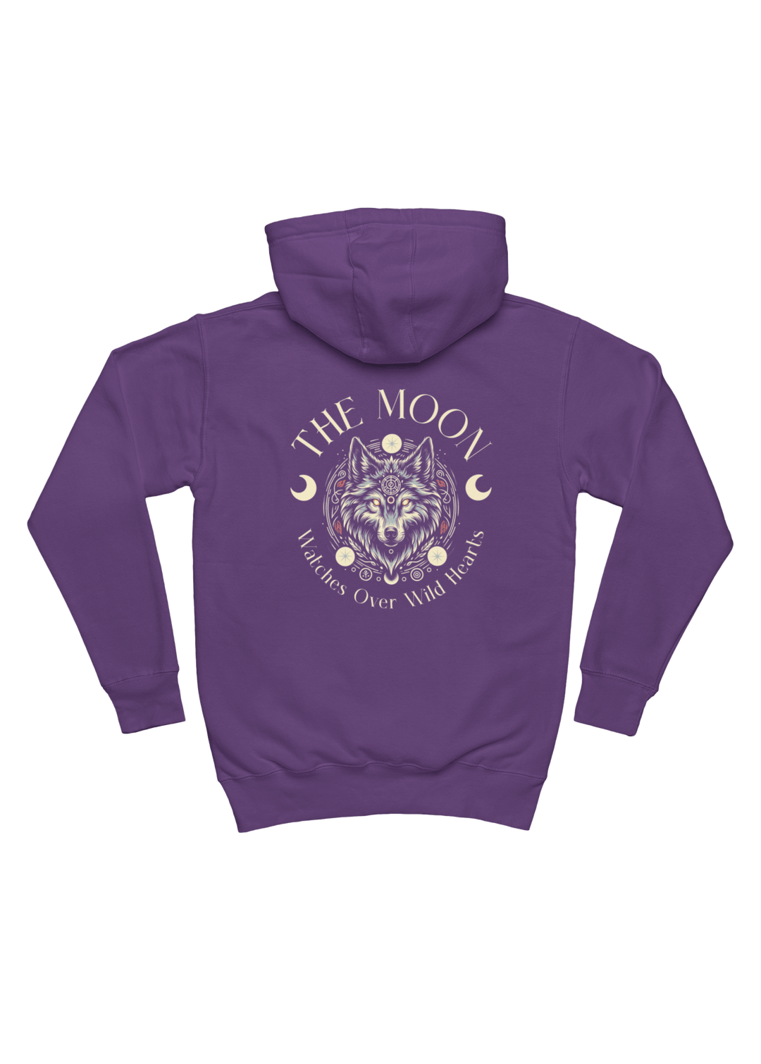 The Moon Watches Over Wild Hearts Hoodie - Milady's Mythical Market