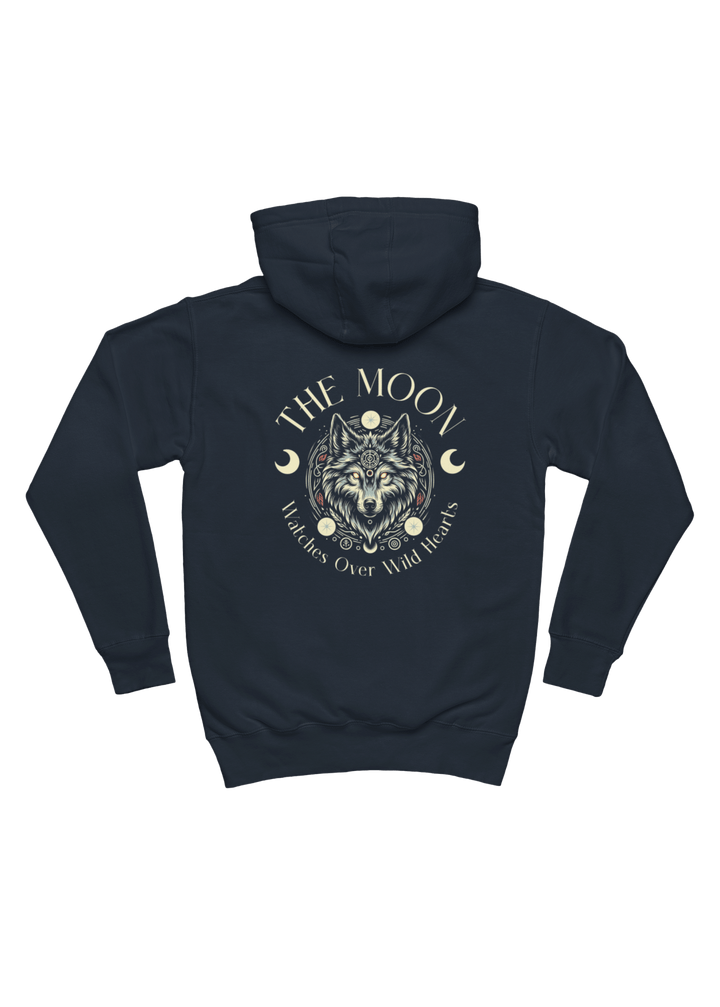 The Moon Watches Over Wild Hearts Hoodie - Milady's Mythical Market