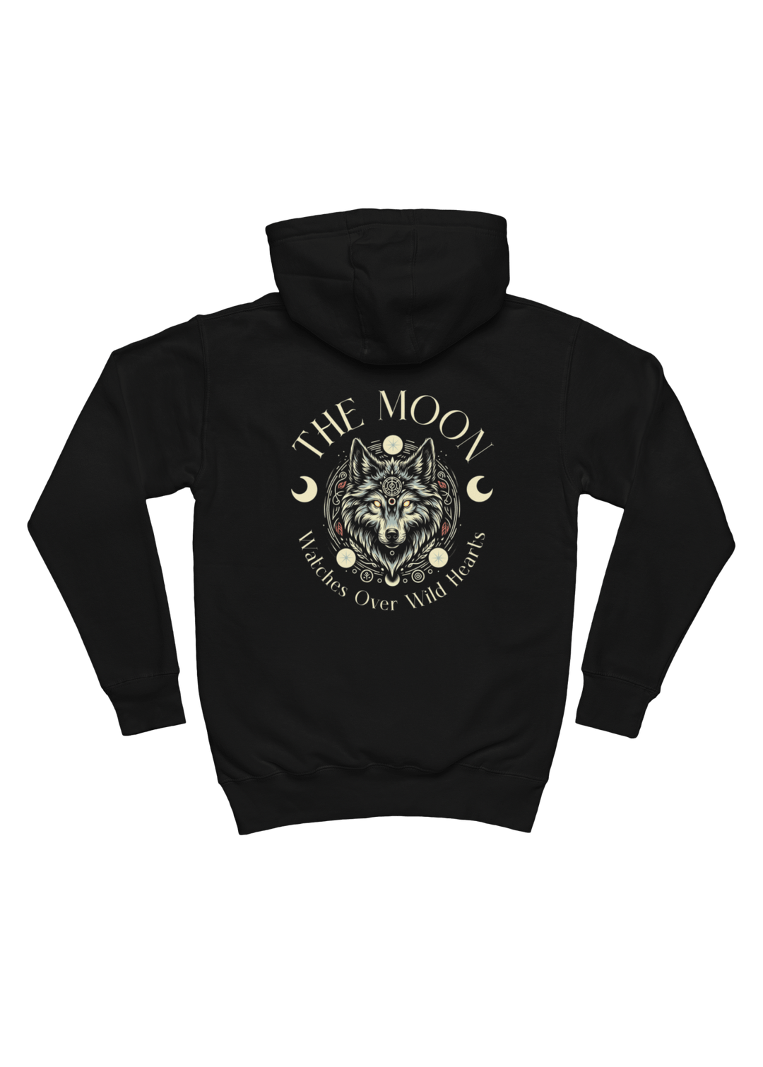 The Moon Watches Over Wild Hearts Hoodie - Milady's Mythical Market