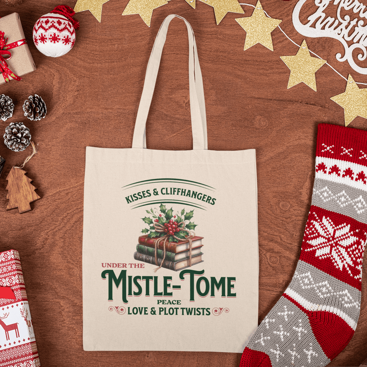 Under the Mistle - Tome Tote Bag - Read Til Dawn