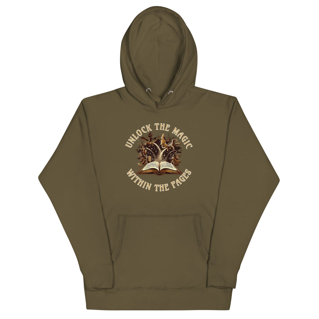 Unlock The Magic Within The Pages Hoodie - Milady's Mythical Market