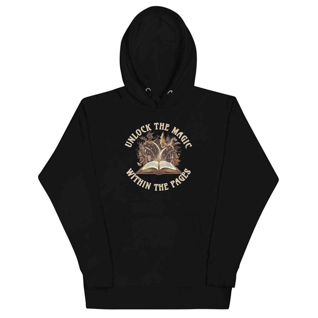 Unlock The Magic Within The Pages Hoodie - Milady's Mythical Market