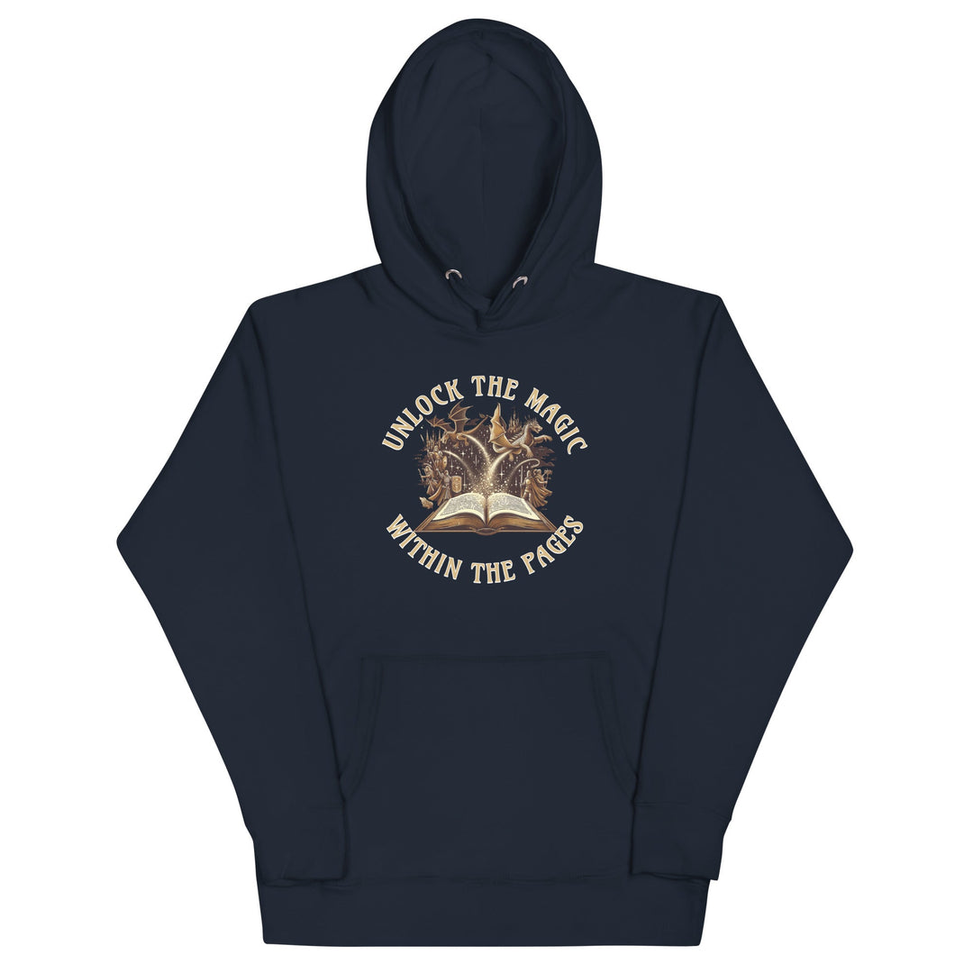 Unlock The Magic Within The Pages Hoodie - Milady's Mythical Market
